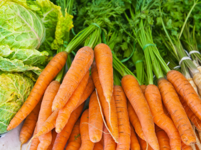 carrots and cabbages