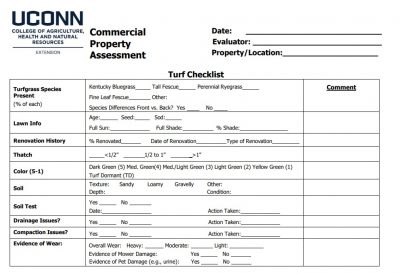 Picture of Commercial Property Assessment Form