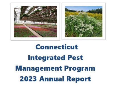 Connecticut Integrated Pest Management Program 2023 Annual Report cover page