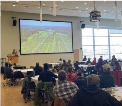 Participants at the 2025 UConn Extension’s Vegetable and Small Fruit Growers’ Conference and Tradeshow at the UConn Student Union in Storrs, CT, on January 7, 2025. Photo: Shuresh Ghimire.
