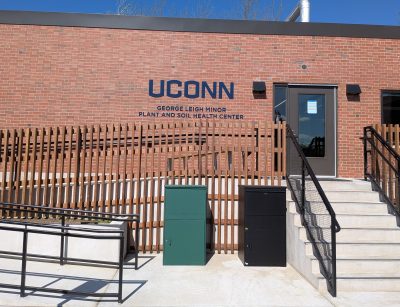 Photograph of entrance to a building